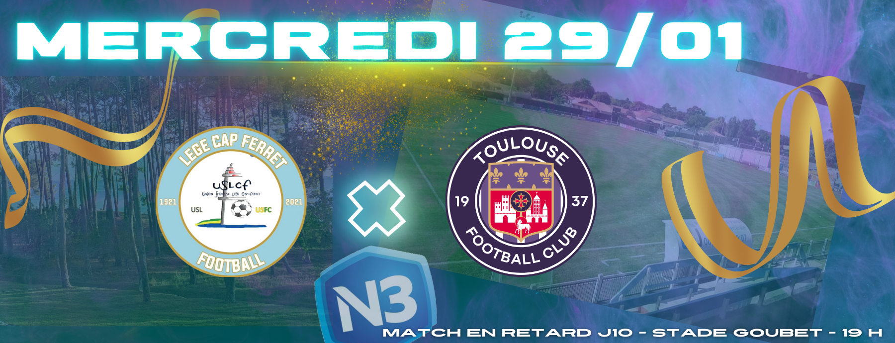 annonce match en retard championnat N3