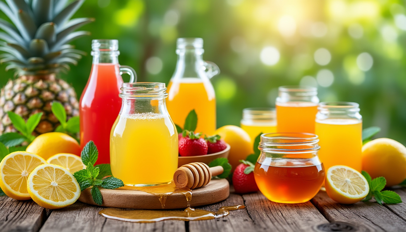découvrez des recettes maison de boissons isotoniques à base de miel, citron, jus de fruits et sirop pour une hydratation naturelle et efficace pendant vos séances sportives.