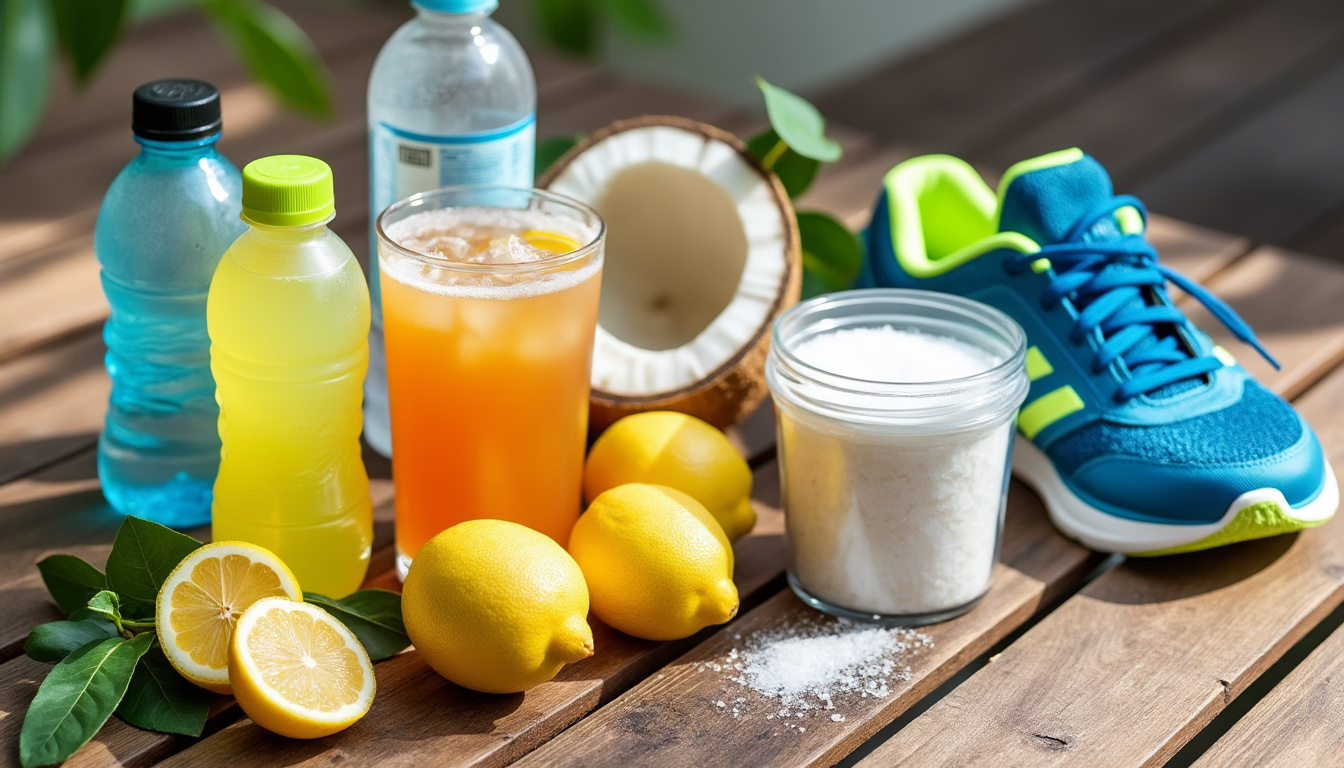 découvrez les meilleures boissons d'hydratation pour sportifs, incluant les électrolytes essentiels, des recettes maison faciles à préparer et des options efficaces pour rester hydraté pendant l'effort.