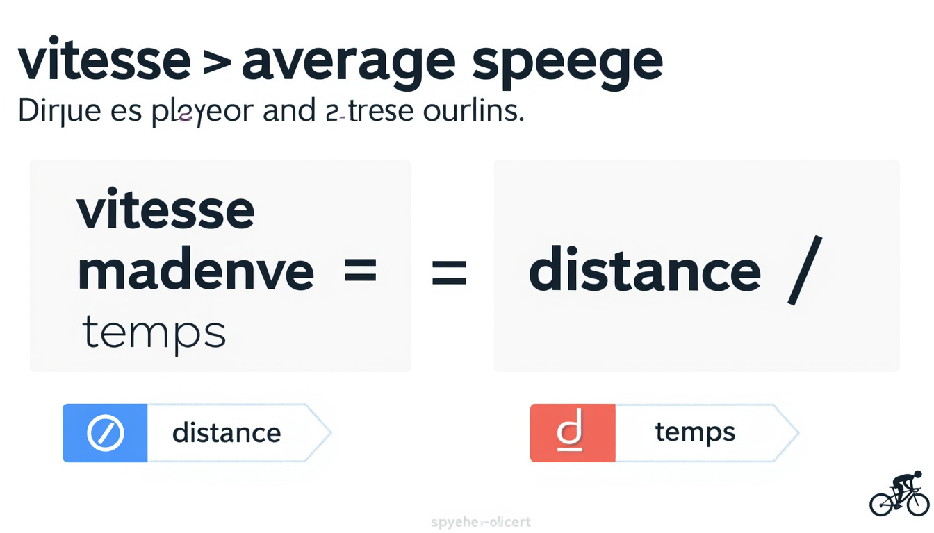 découvrez comment calculer la vitesse moyenne à vélo grâce à notre formule simple, utilisez notre calculateur en ligne et apprenez à estimer le temps de trajet rapidement et facilement.