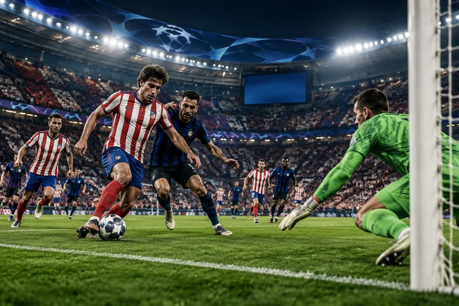 découvrez les joueurs du club atlético de madrid, le calendrier des matchs et le classement de l’équipe en ligue des champions.