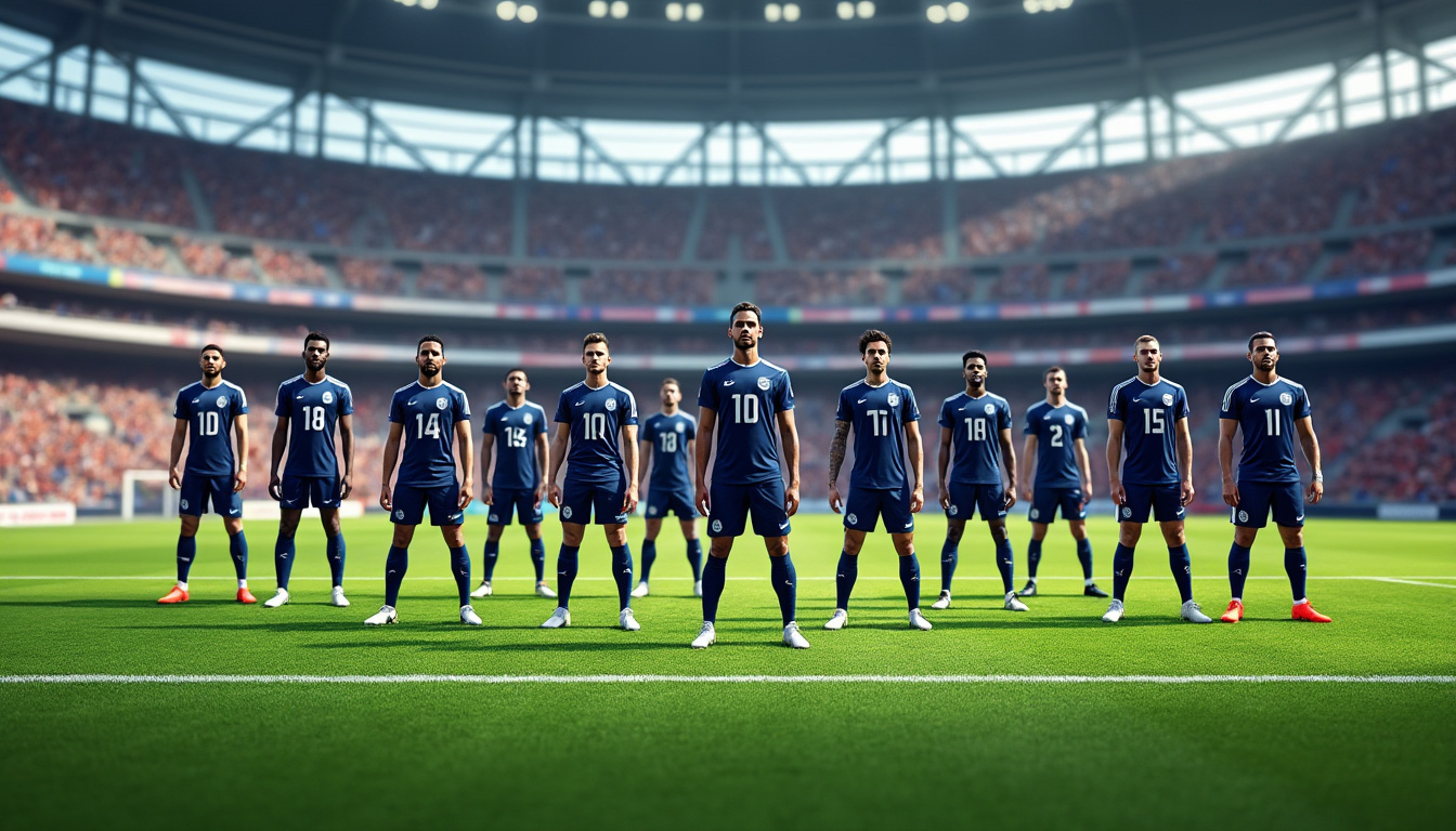 découvrez combien de joueurs composent une équipe de football, y compris les titulaires et les remplaçants, selon les règles officielles du jeu.