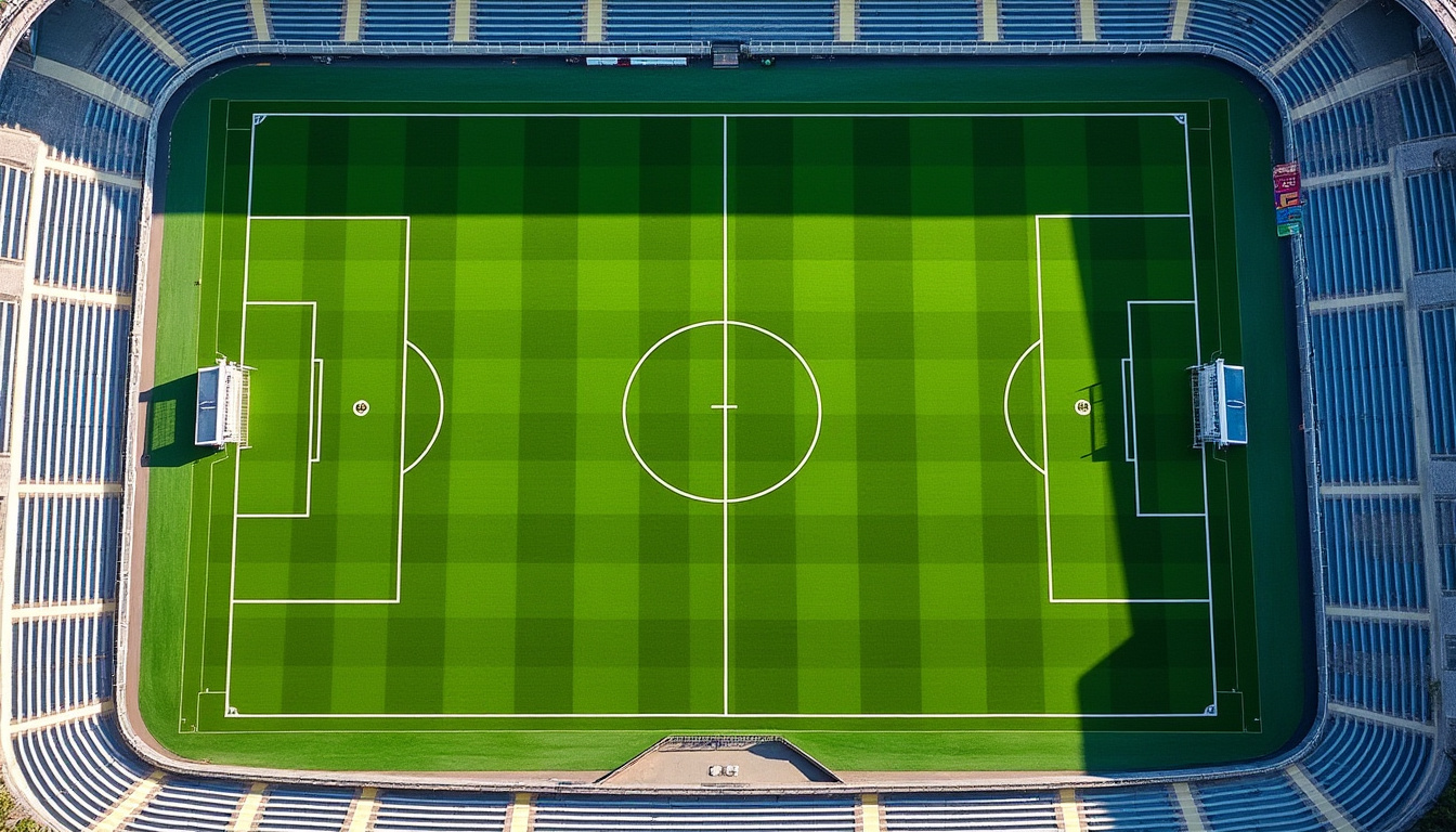 découvrez les dimensions officielles d'un terrain de foot pour 5, 8 et 11 joueurs, avec toutes les mesures essentielles pour pratiquer le football selon les normes.