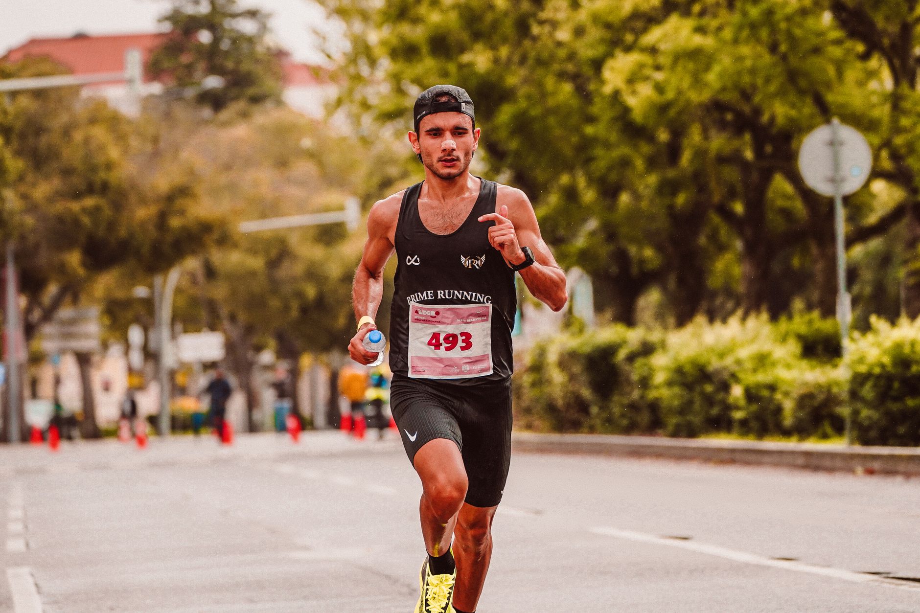 Préparer un semi-marathon combien de — coureur s'entraînant sur route