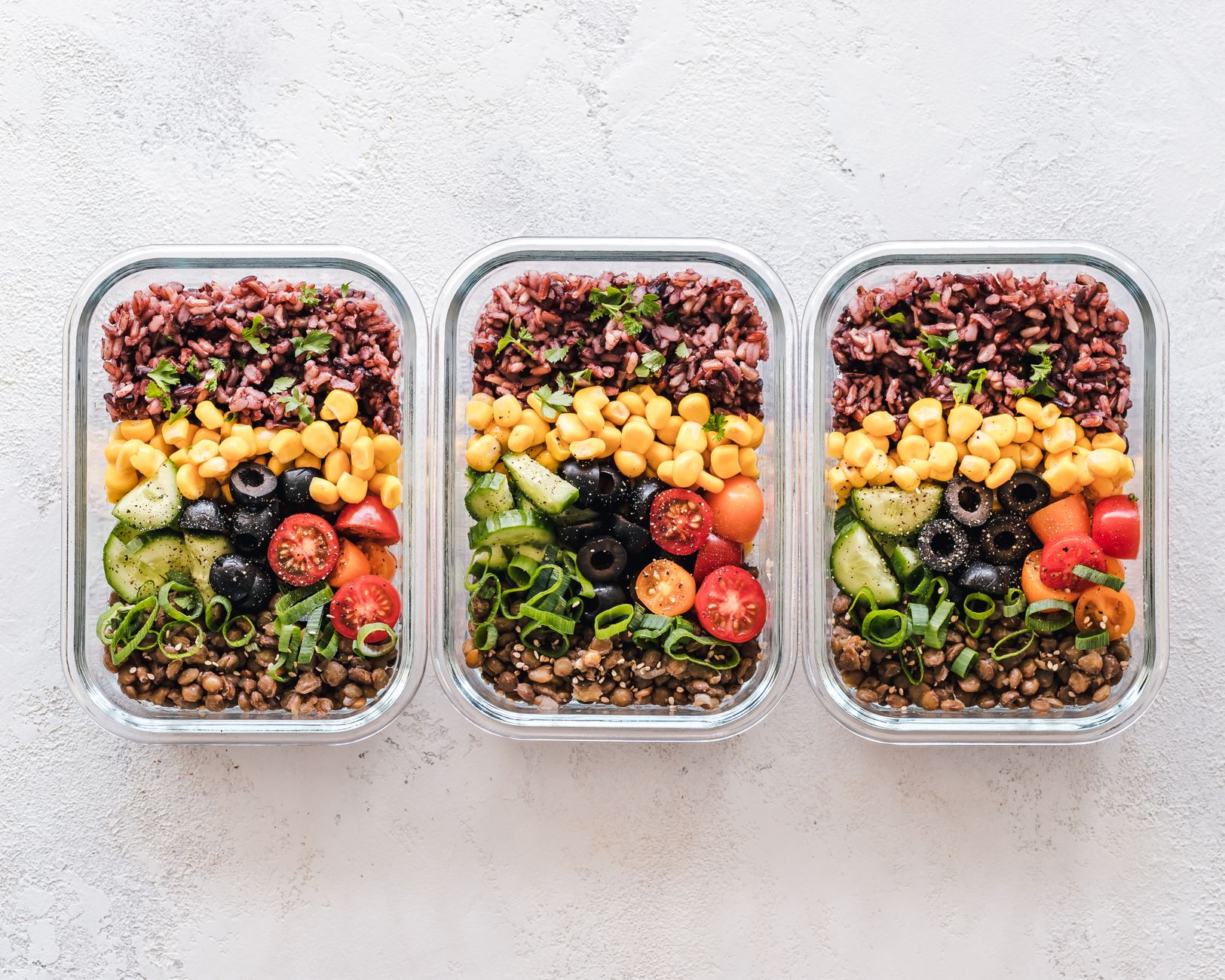 Rééquilibrage alimentaire menu type sur — conteneurs de repas sains préparés